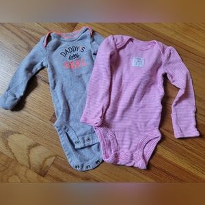 Daddy's Girl Long Sleeve Onesie Set